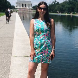 Lilly Pulitzer Avocado print mila shift dress